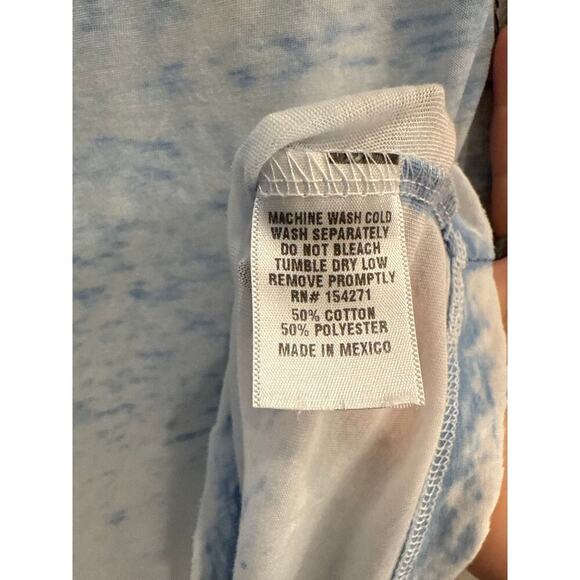 Odd People Women’s Sheer T-Shirt Size M – Cotton Blend Lightweight Top - Picture 4 of 4